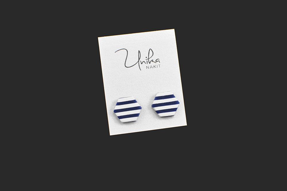 oglati uhani mornar - Unika Nakit