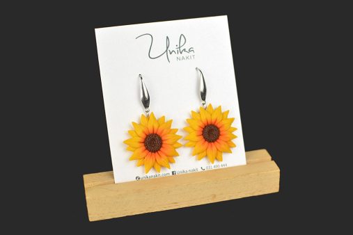 Viseči uhani SONČNICA