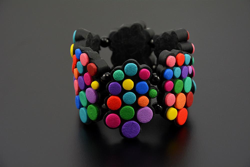 rocno-izdelana-unikatna-zapestnica-oblak-pisana-barvita-unika-nakit