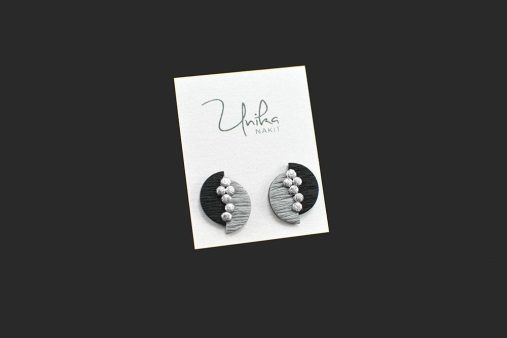 mali uhani unikatni srebrni neos - Unika Nakit