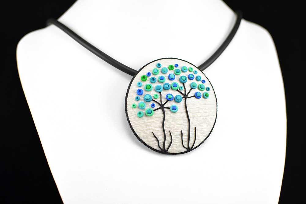 Unikatna verižica turkiz Trees 2+, Unika Nakit