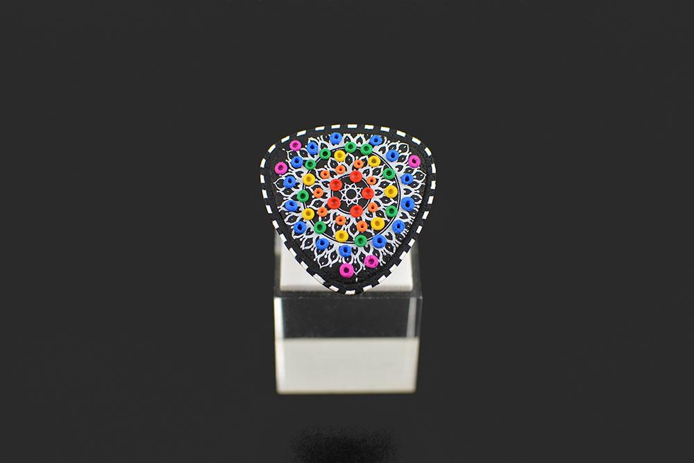 Pisani prstan Mandala - Unika Nakit