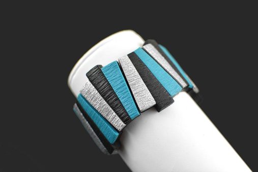 Ročno izdelana unikatna zapestnica turkiz Elegant - Unika Nakit