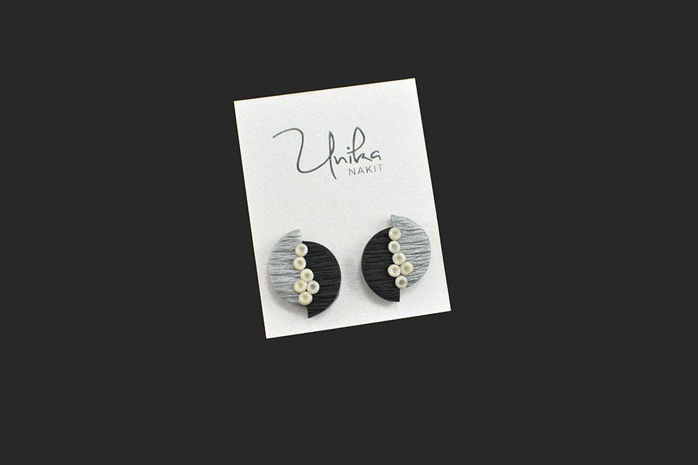 mali uhani unikatni pearl neos - Unika Nakit