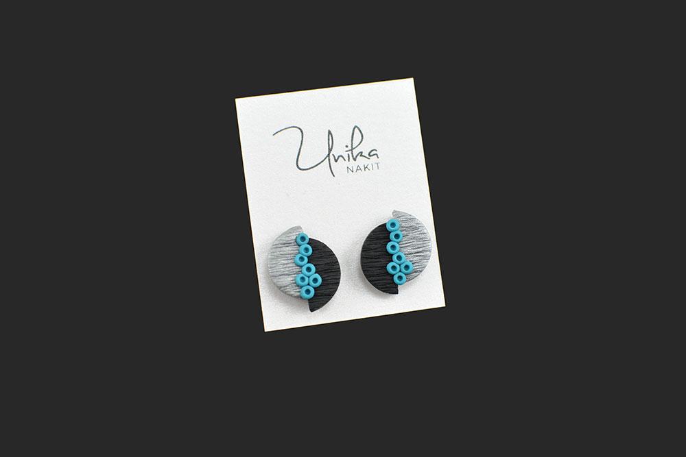 mali uhani unikatni turkiz neos - Unika Nakit