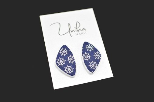 unikatni uhani Mornar motiv - Unika Nakit