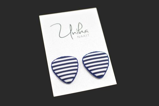 unikatni uhani Mornar zaobljeni - Unika Nakit