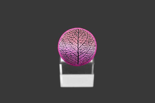 ročno izdelan prstan pink Flolea - Unika Nakit