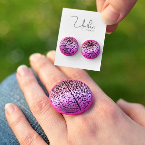 unikatni prstan narava Flolea - Unika Nakit