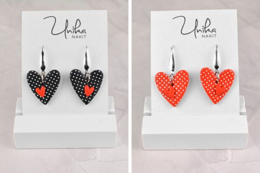 Uhani Srček in Pika